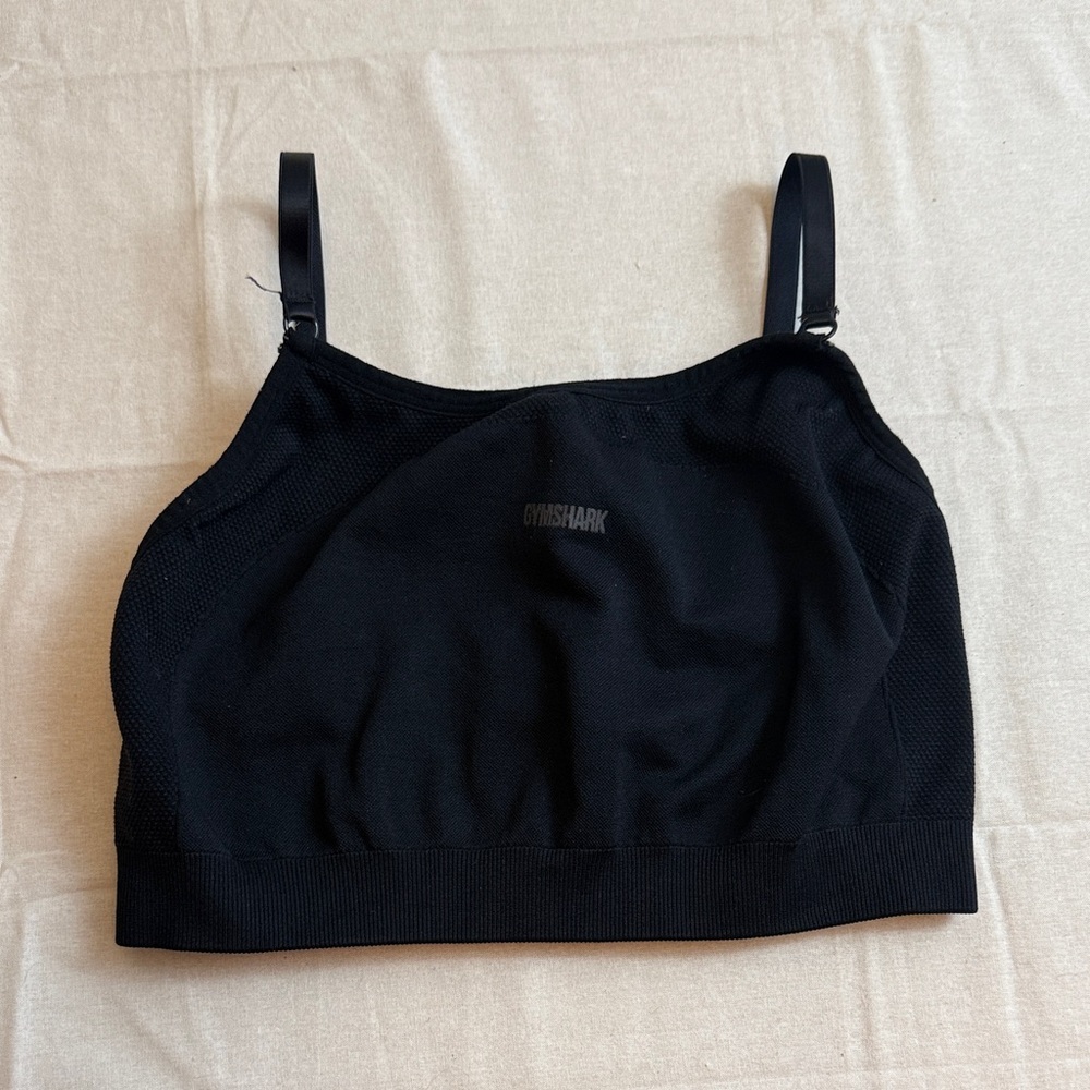 Gymshark Black Flex Sports Bra Size‎ Medium